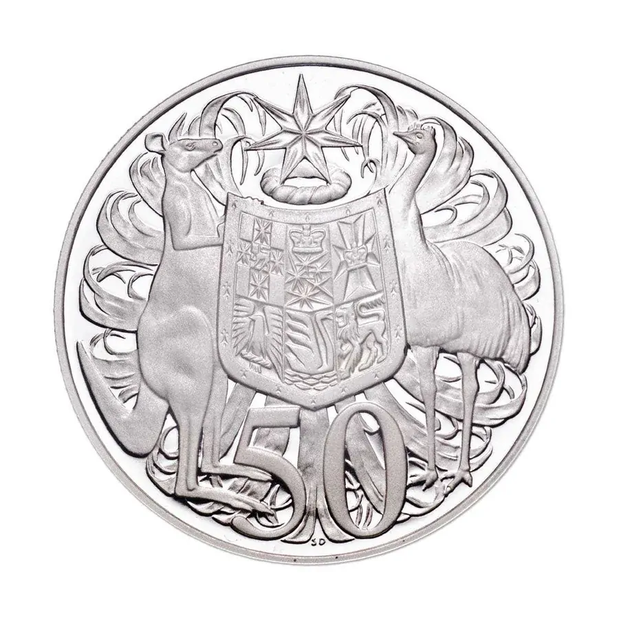 2006 40 Years Of Decimal Currency 8 Coin Denomination Proof Set with Round 50c