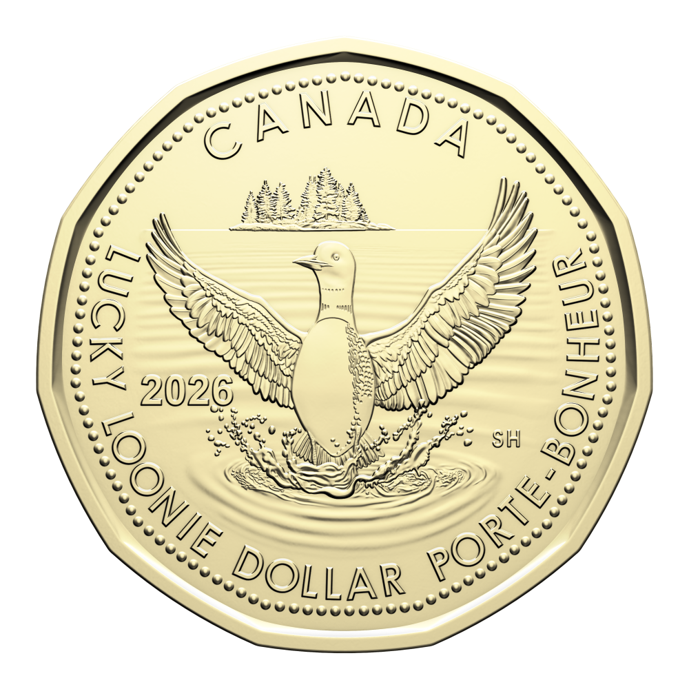 2026 $1 Lucky Loonie Collector’s Edition Non-Circulation Special Wrap Roll