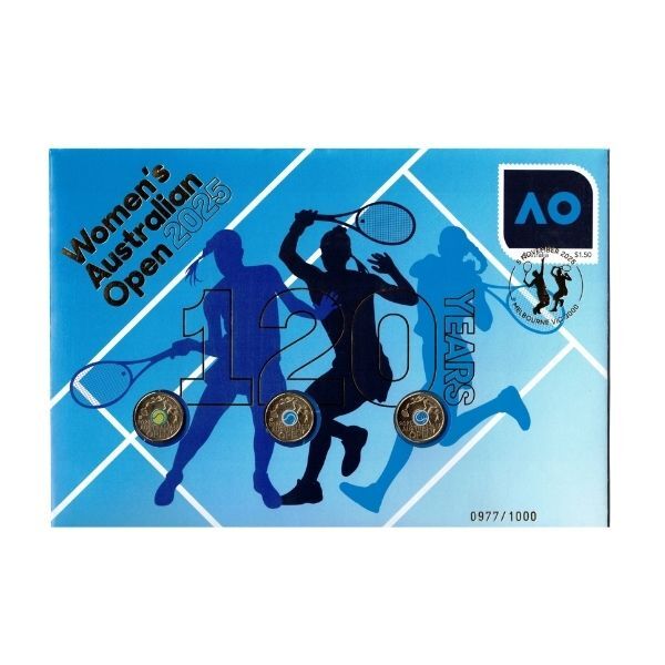 2025 Australian Open Womens Three Coin Limited Edition PNC