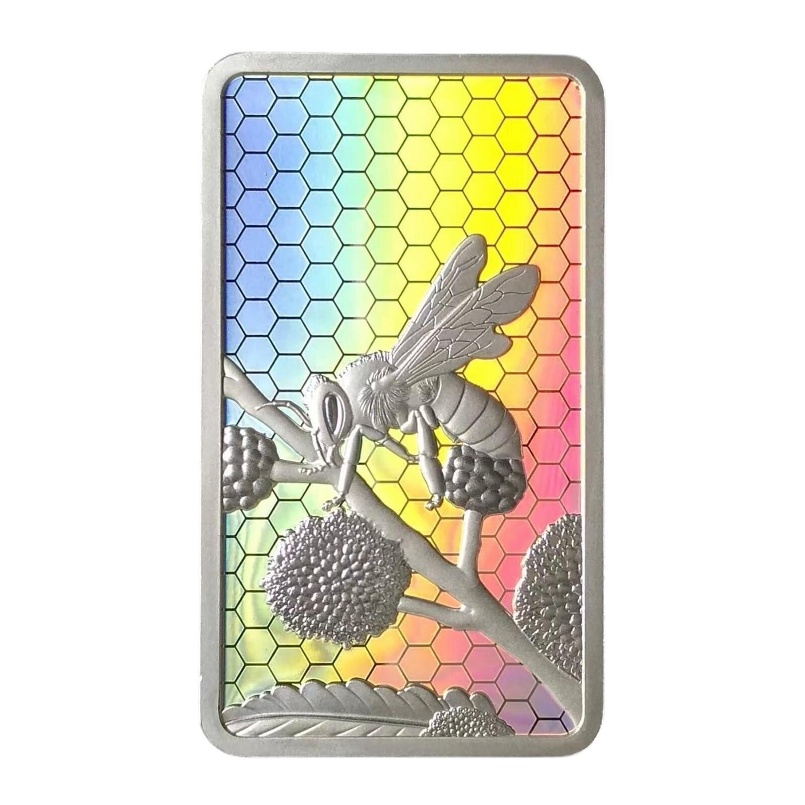 2026 Honey Bee Guardian Of Balance - Wings Of Wonder 1 Oz .999 Silver Minted Bar