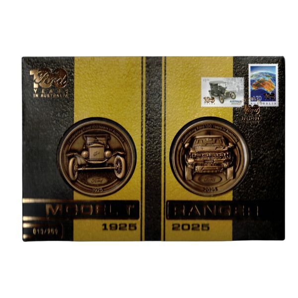 2025 Ford First and Last Car Limited Edition Two Medallion Cover