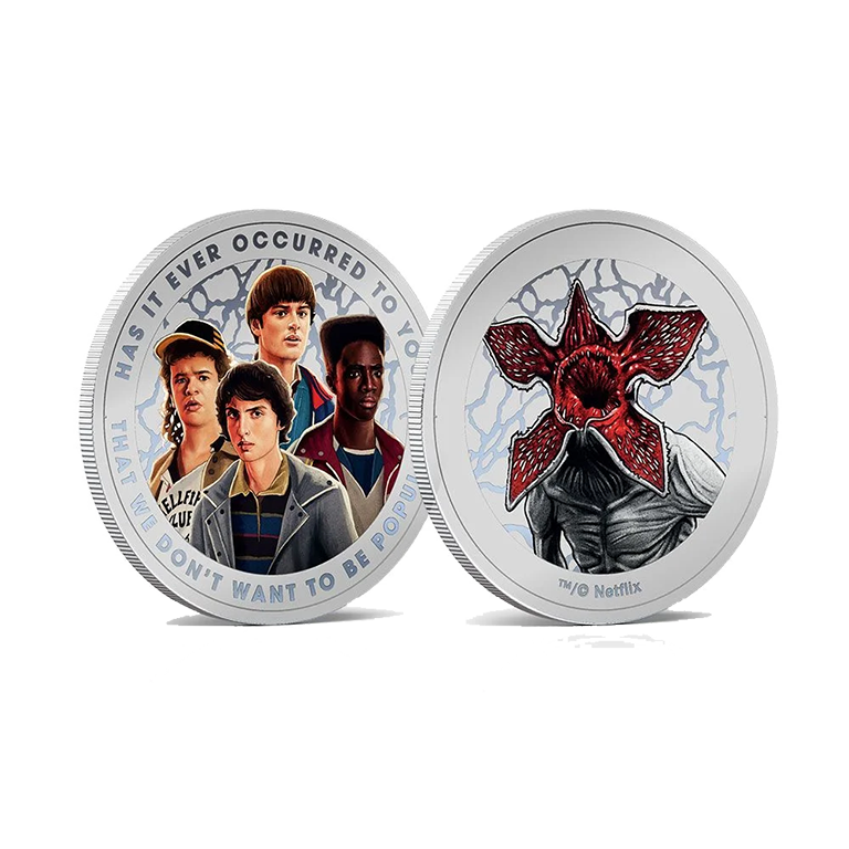 2026 Stranger Things Medallion Cover with Mini Sheet