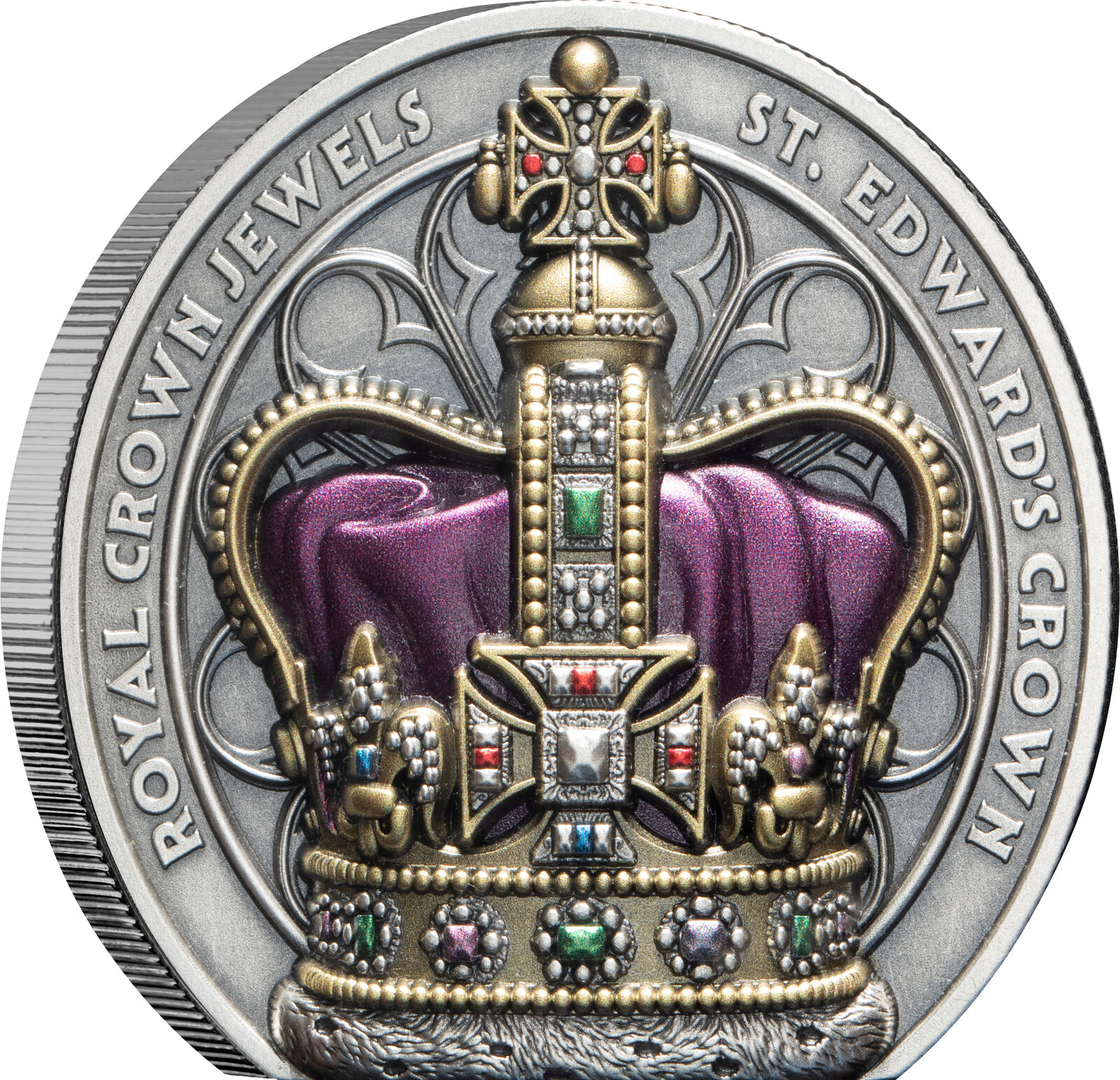 2026 5$ Royal Crown Jewels - St Edwards Crown  2oz Silver