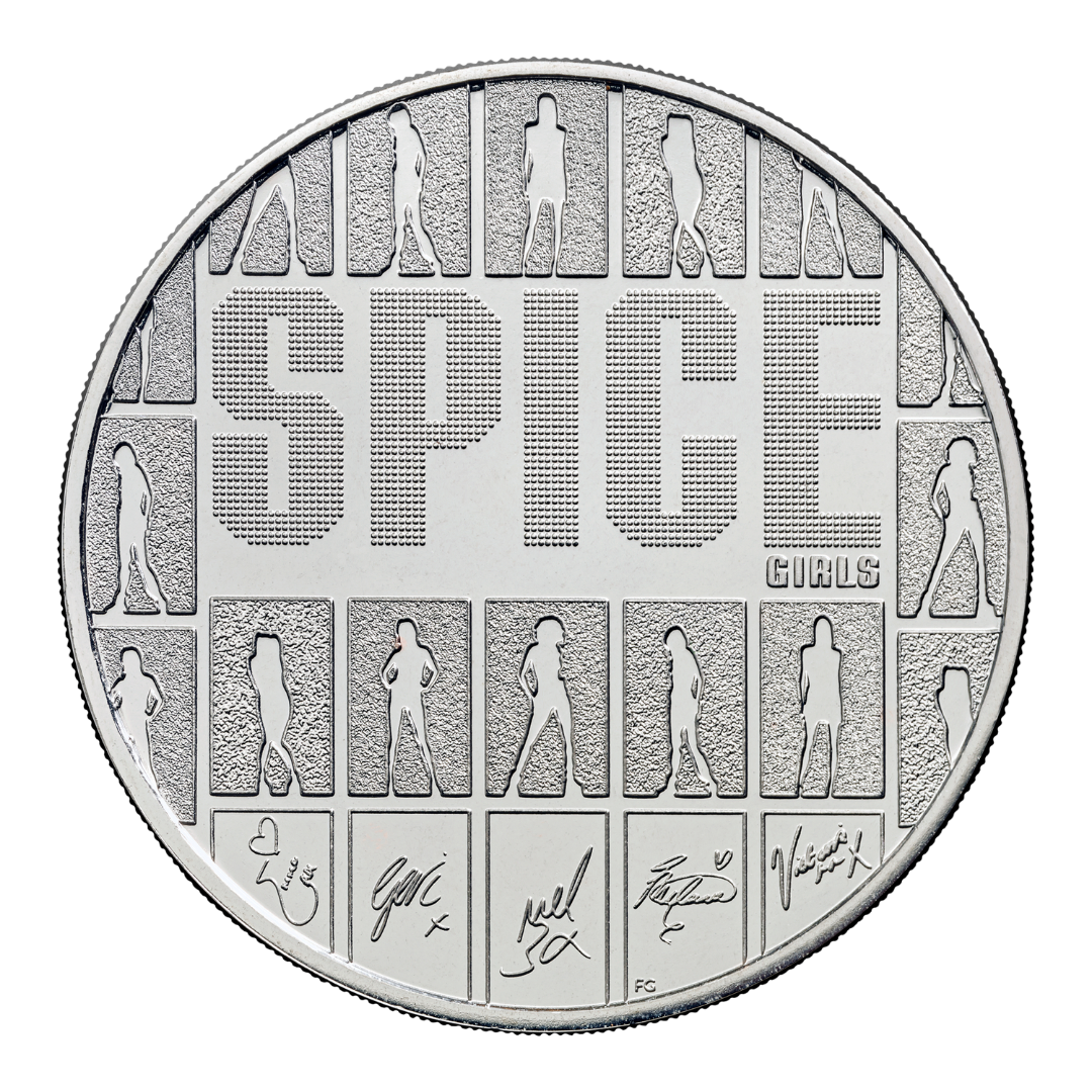  2026 £5 The Spice Girls UK Brilliant Uncirculated Coin 