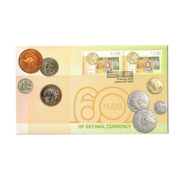 2026 $1 Decimal Currency 60 Years PNC