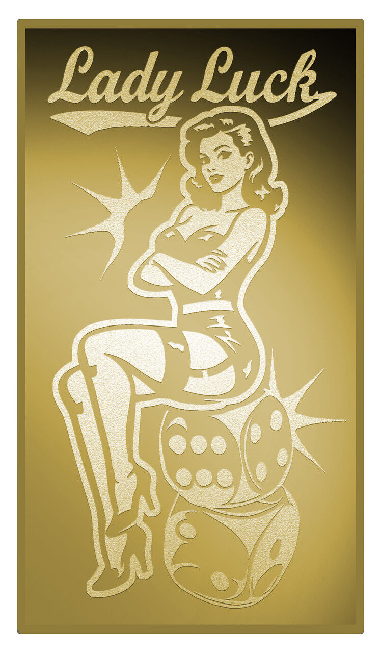  2026 $20 Liberia 1/200 Oz Gold Coin Lady Luck