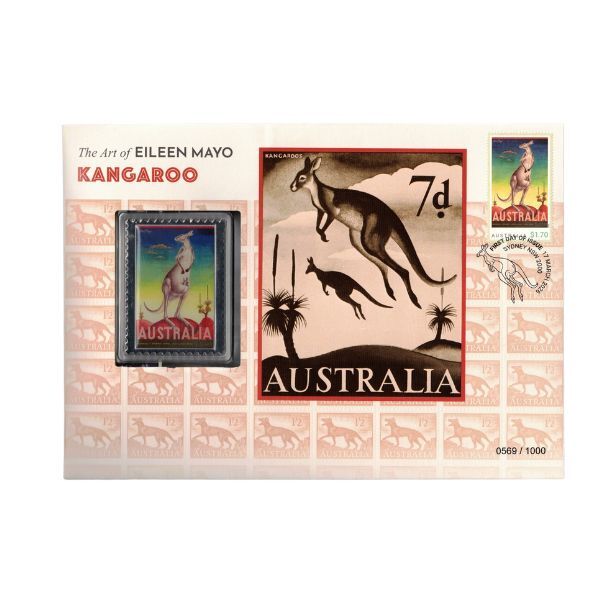 2026 Kangaroo & Joey - The Art of Eileen Mayo PMC