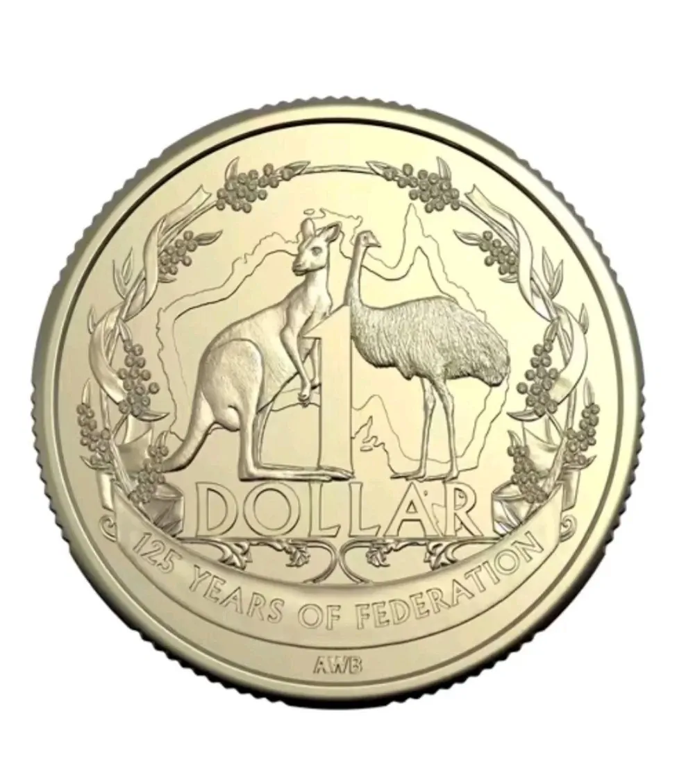 2026 $1 The Commonwealth Of Australia - 125 Years Of Federation Uncirculated Coin