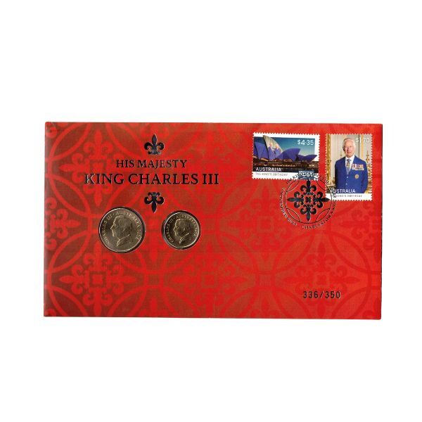 2025 His Majesty King Charles III Limited Edition Two Coin PNC