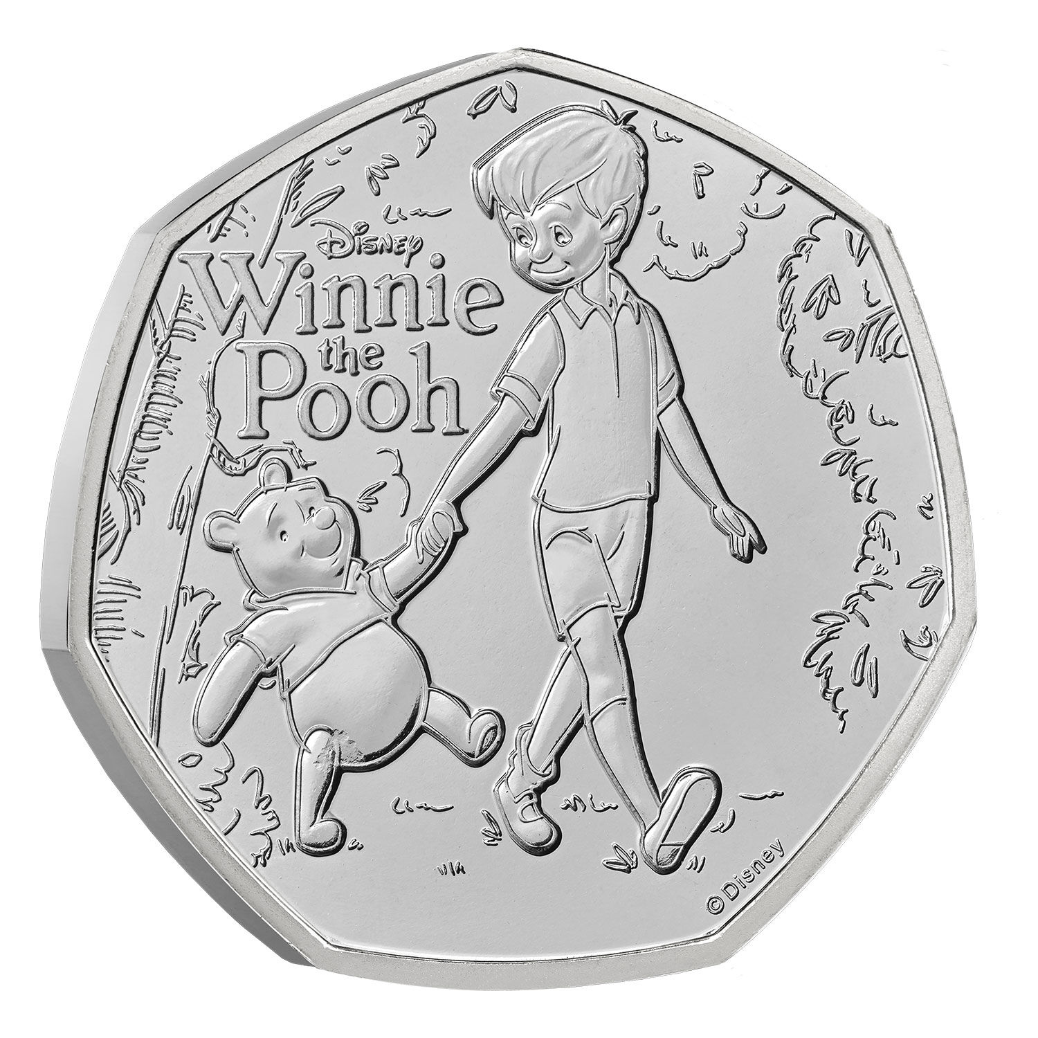 2026 50p Loyalty - Winnie the Pooh 100 Years - Brilliant Uncirculated Coin