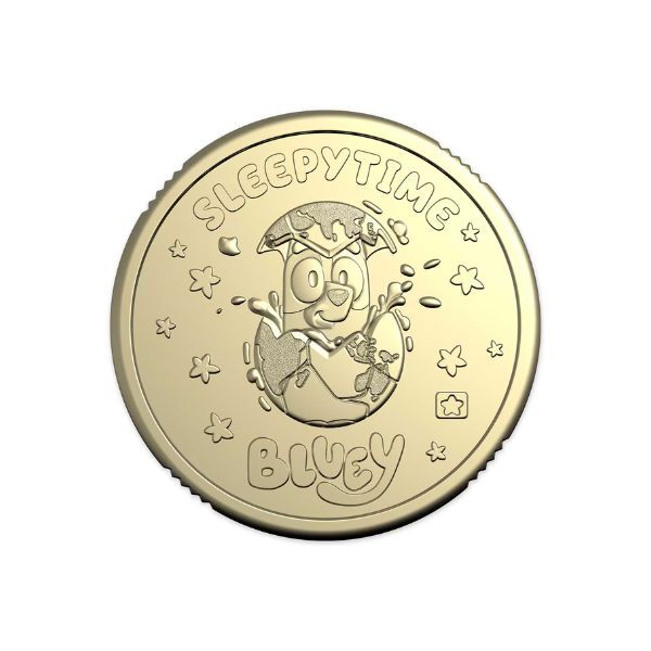 2026 $2 Sleepy Time - Bluey Uncirculated Coin in Card with Privy Mark