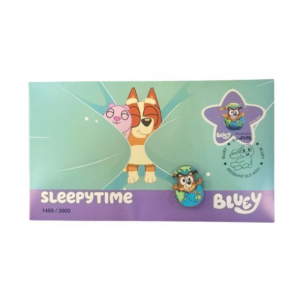 2026 $2 Sleepy Time - Bluey Stamp and Pin Cover