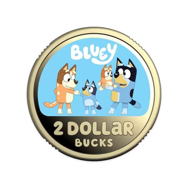 2026 $2 Bluey Coloured Proof Coin