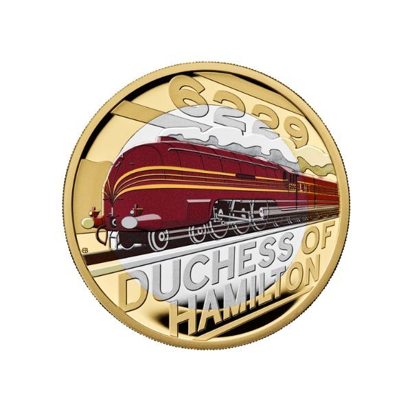 2026 £2 Duchess of Hamilton Silver Proof Colour Coin 