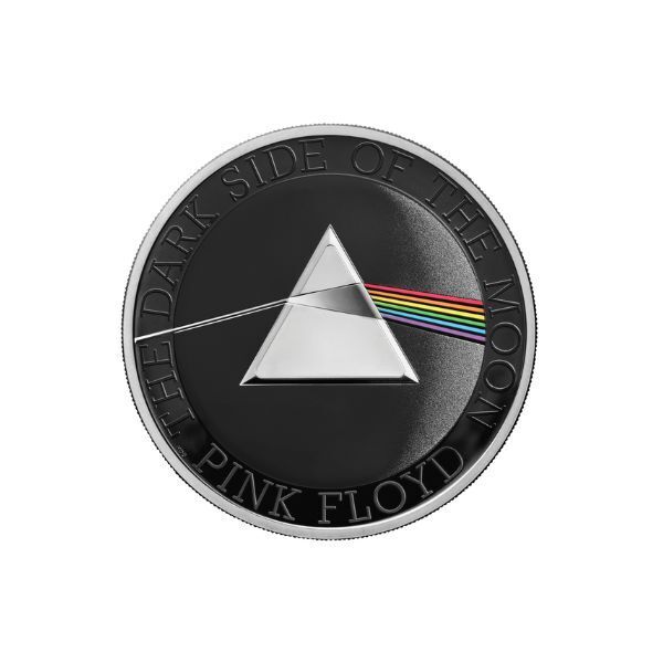 2026 £2 Pink Floyd 1 Oz Silver Proof Colour Coin