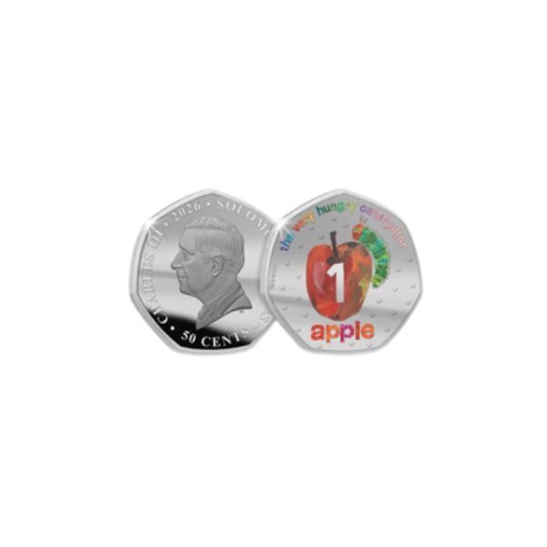 2026 The Very Hungry Caterpillar™ .999 Silver Plated Coin Pack