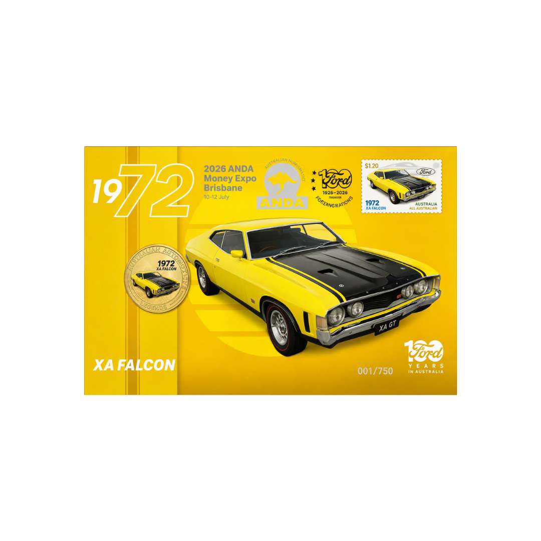 2026 ANDA Money Expo Brisbane 1972 Ford XA Falcon PNC