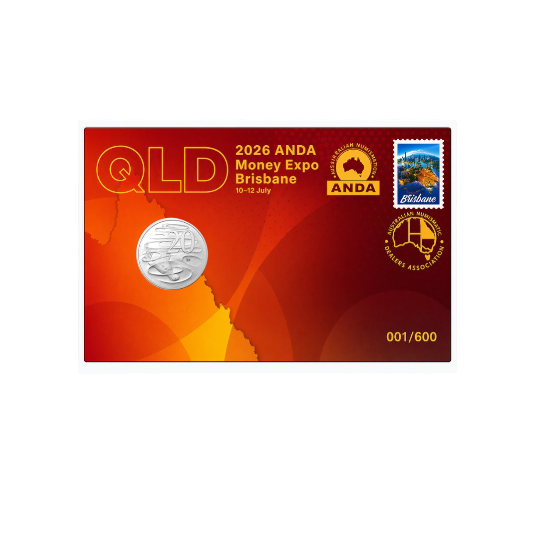2026 20c 'QLD' Privy ANDA Money Expo Brisbane State Series PNC