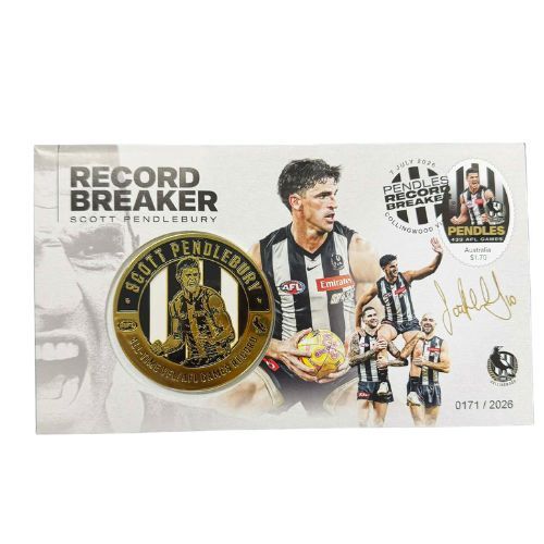 2026 Scott Pendlebury 433 Games Record PMC