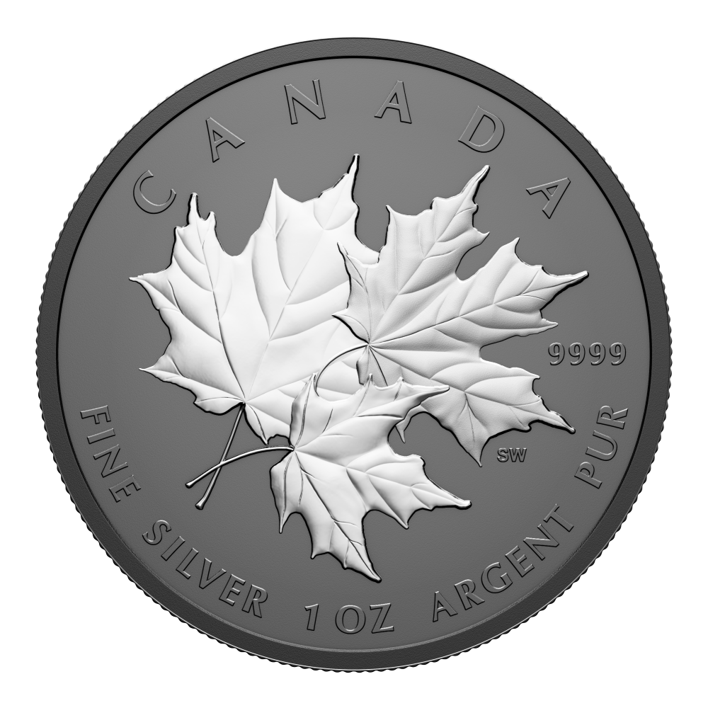 2026 $20 Triple Maple - Rhodium Plated 31.39g Fine Silver Coin