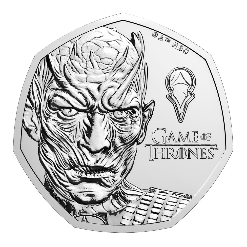 2026 50p Ice - Game of Thrones Brilliant Uncirculated Coin