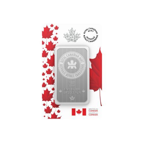 2026 Proudly Canadian Packaging Premium Bullion 1oz 99.99% Pure Silver Bar