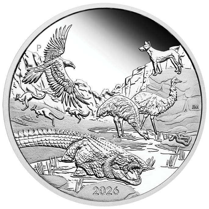 2026 $1 Wonders Of Australia - The Outback 1oz Silver Proof Coin