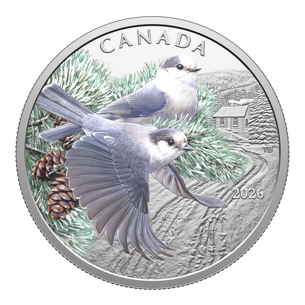 2026 $20 Canada Jays - Colourful Birds Fine Silver Coin
