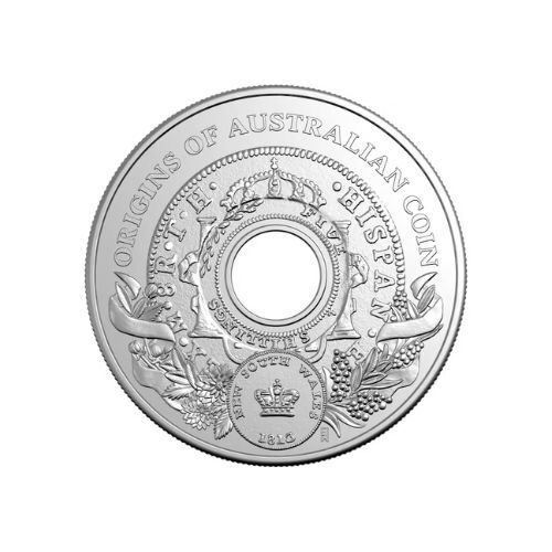 2026 $1 Holey Dollar - 60 years of diplomatic relations between Mexico and Australia Uncirculated Coin