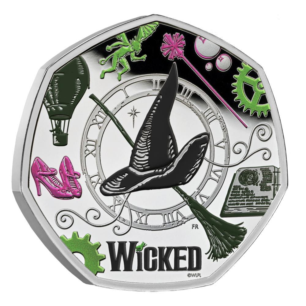 2026 50p Wicked Silver Proof Coin