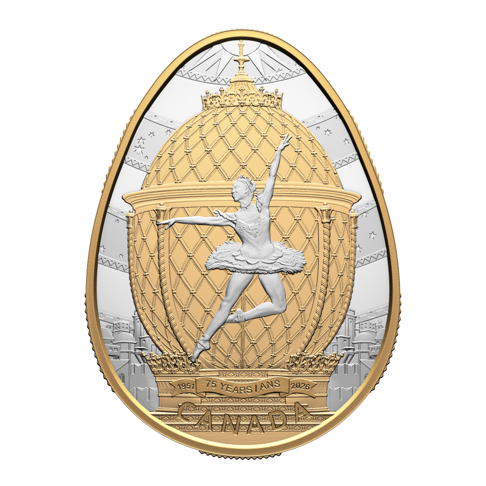 2026 $20 National Ballet of Canada 75th Anniversary 31.82g Fine Silver Coin