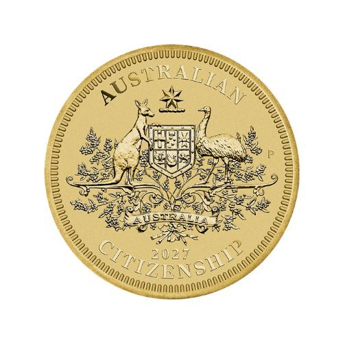 2027 $1 Australian Citizenship Coin in Card