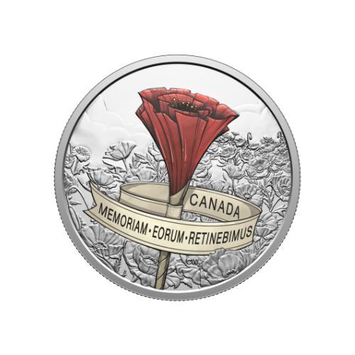 2026 $20 Remembrance Day - 1.1 Oz Fine Silver Coin