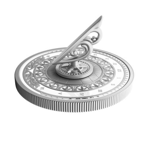 2026 $20 The Sundial 1 Oz Fine Silver Coin