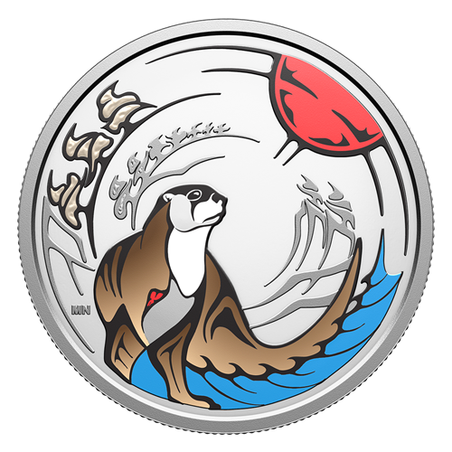 2026 $15  Otter - Clan Animals 23.17g Fine Silver Coin