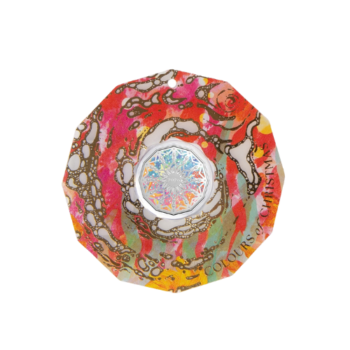 2026 50c Colours of Christmas Coloured Uncirculated Coin Full Set of 5