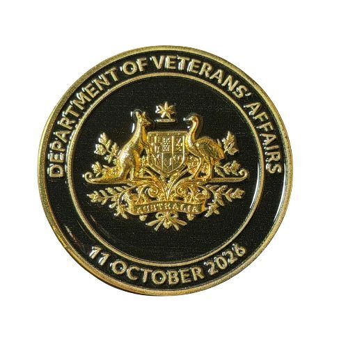25th Anniversary Of Australian Service in Afghanistan Challenge Coin