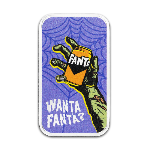 2026 Fanta Halloween 1oz Pure Silver Bar