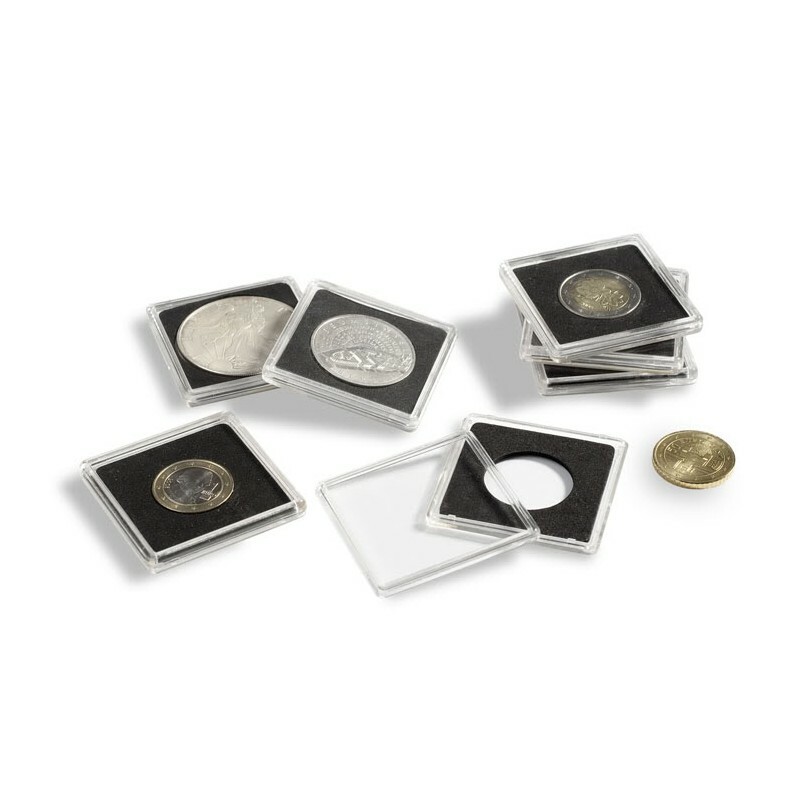 Quadrum Capsules Lighthouse x 10, To Suit all Australian Coin Sizes [Capsule Size: 17mm (AU Threepence)]