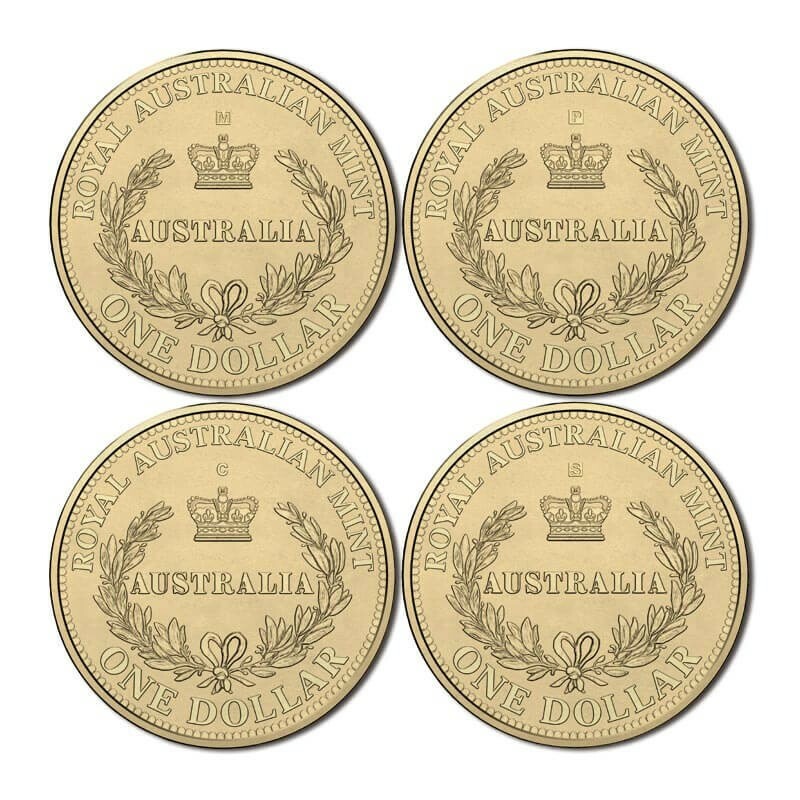 2016 Australias First Mints 4 X 1 Coin Privy Mark Set