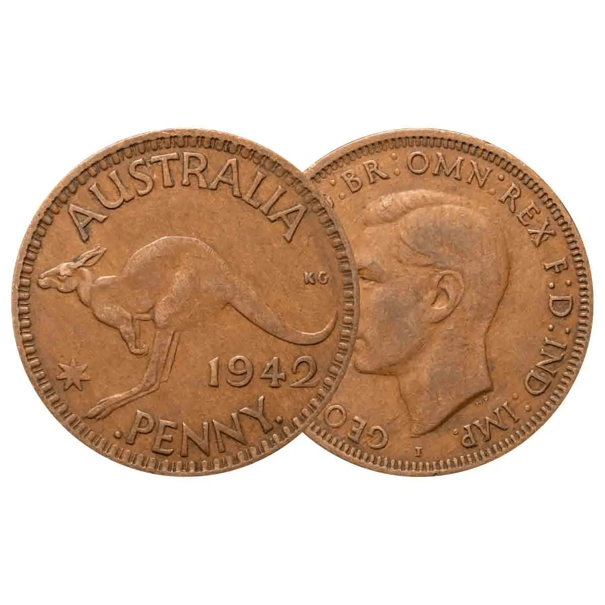1938-52 George VI Predecimal Pack Style 2