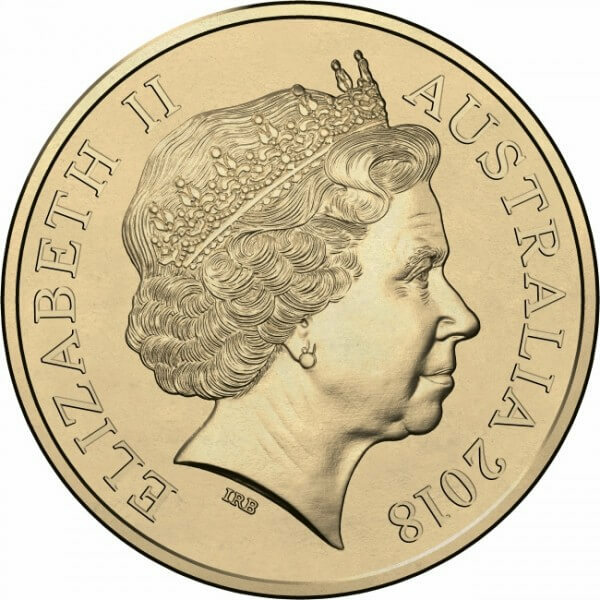 2018 Red Poppy Remembrance Day Armistice $2 AUNC Coin