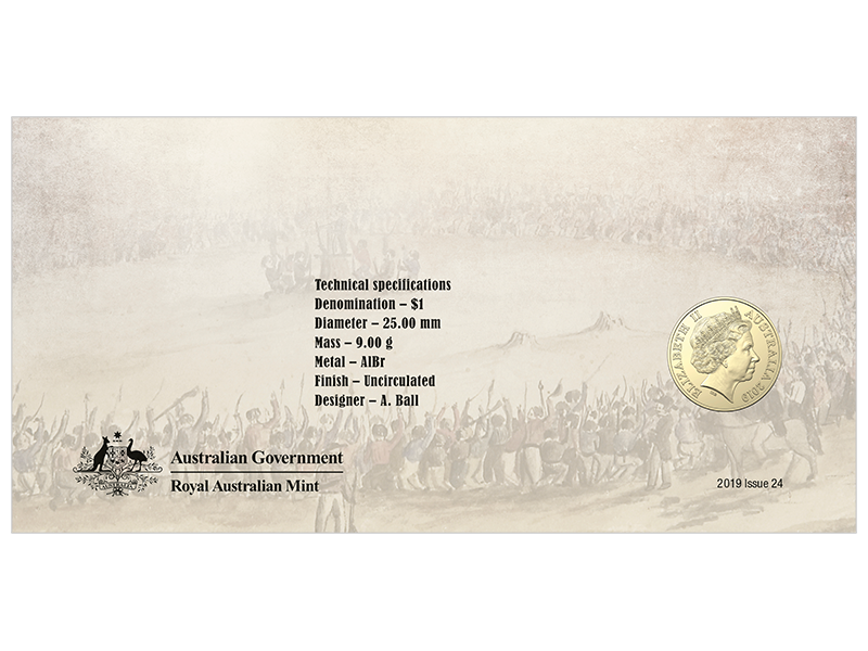 2019 $1 Eureka Stockade PNC