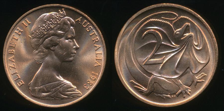 1983 2c Royal Australian Mint Roll