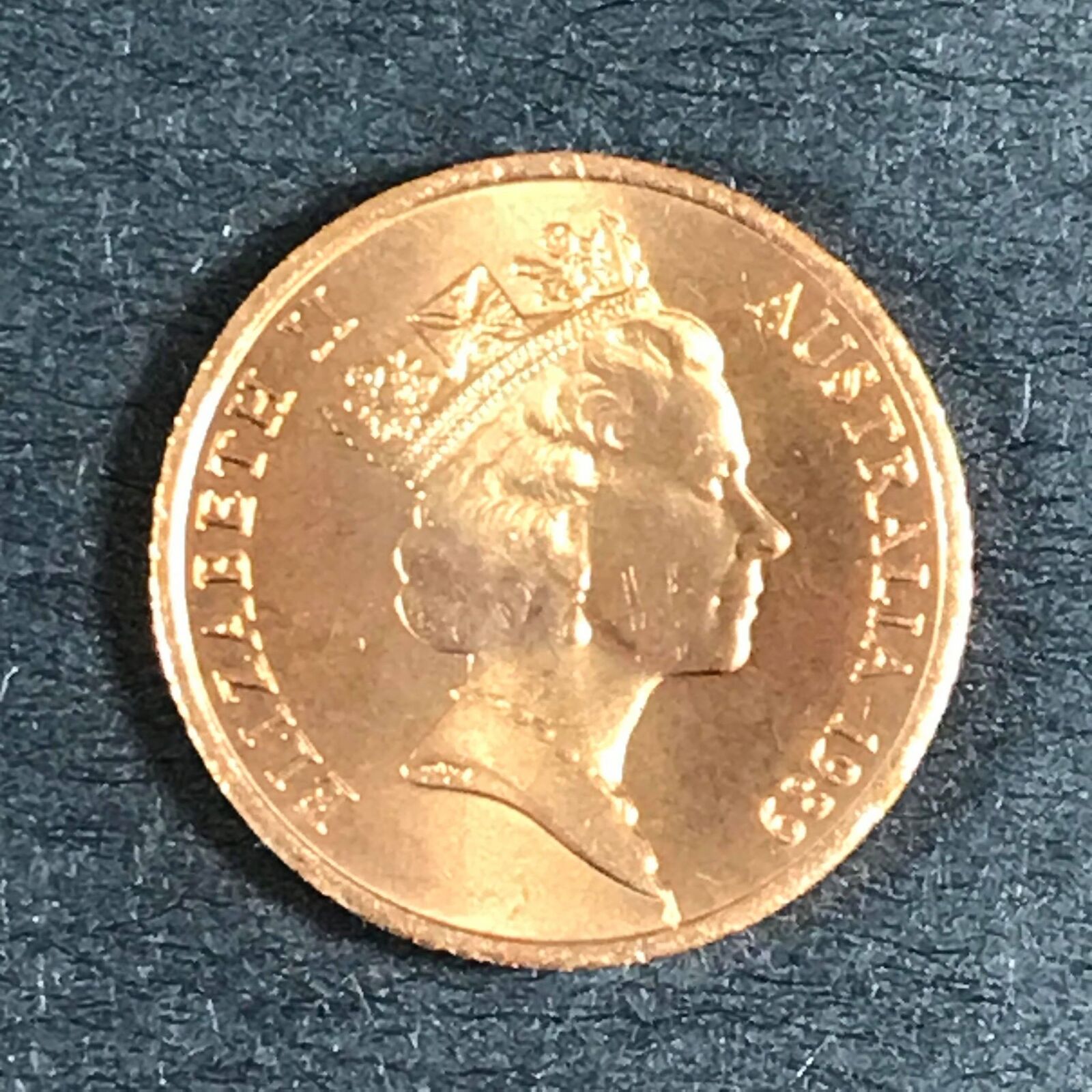1 x 1989 Uncirculated 1c Royal Australian Mint