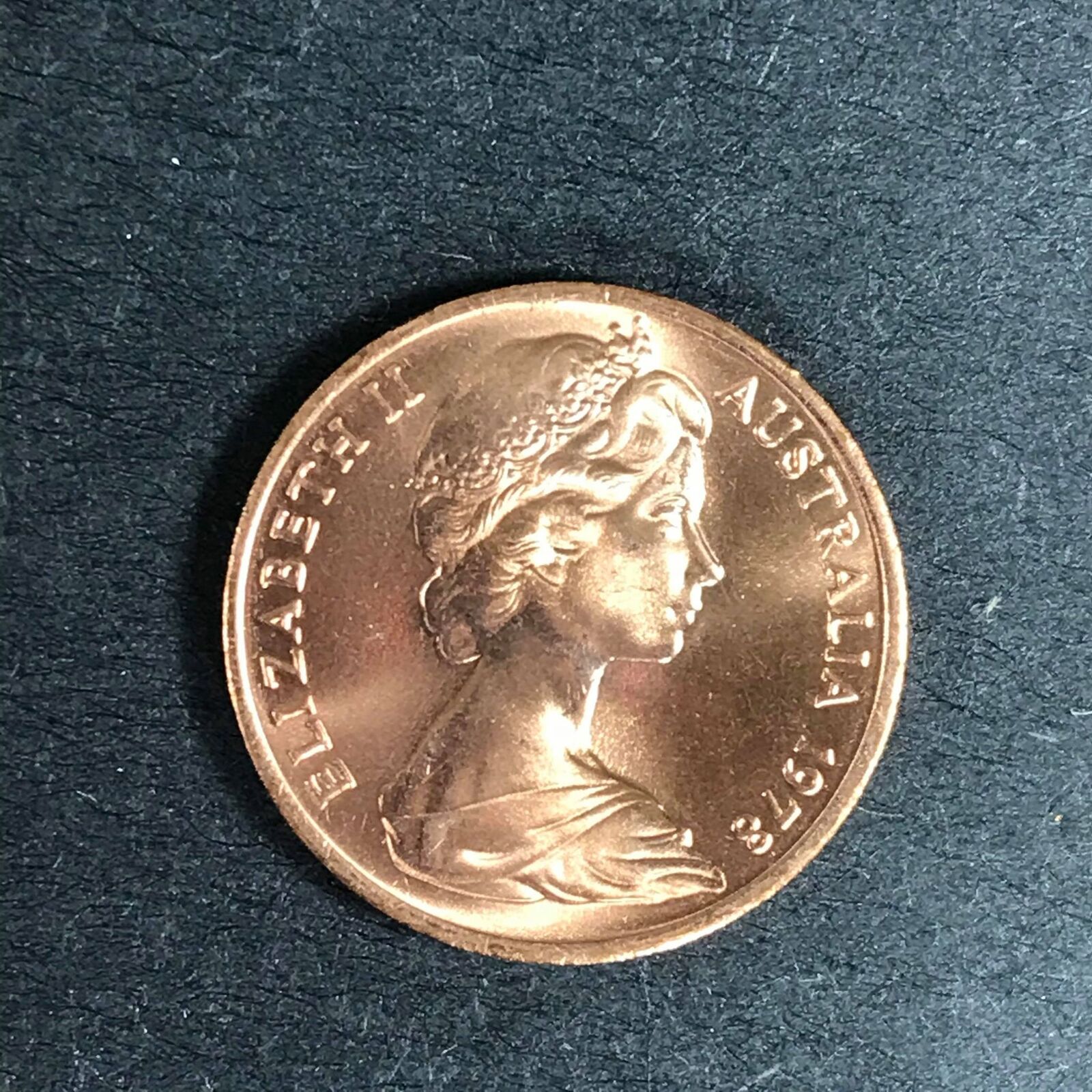 1 x 1978 Uncirculated  1c Royal Australian Mint