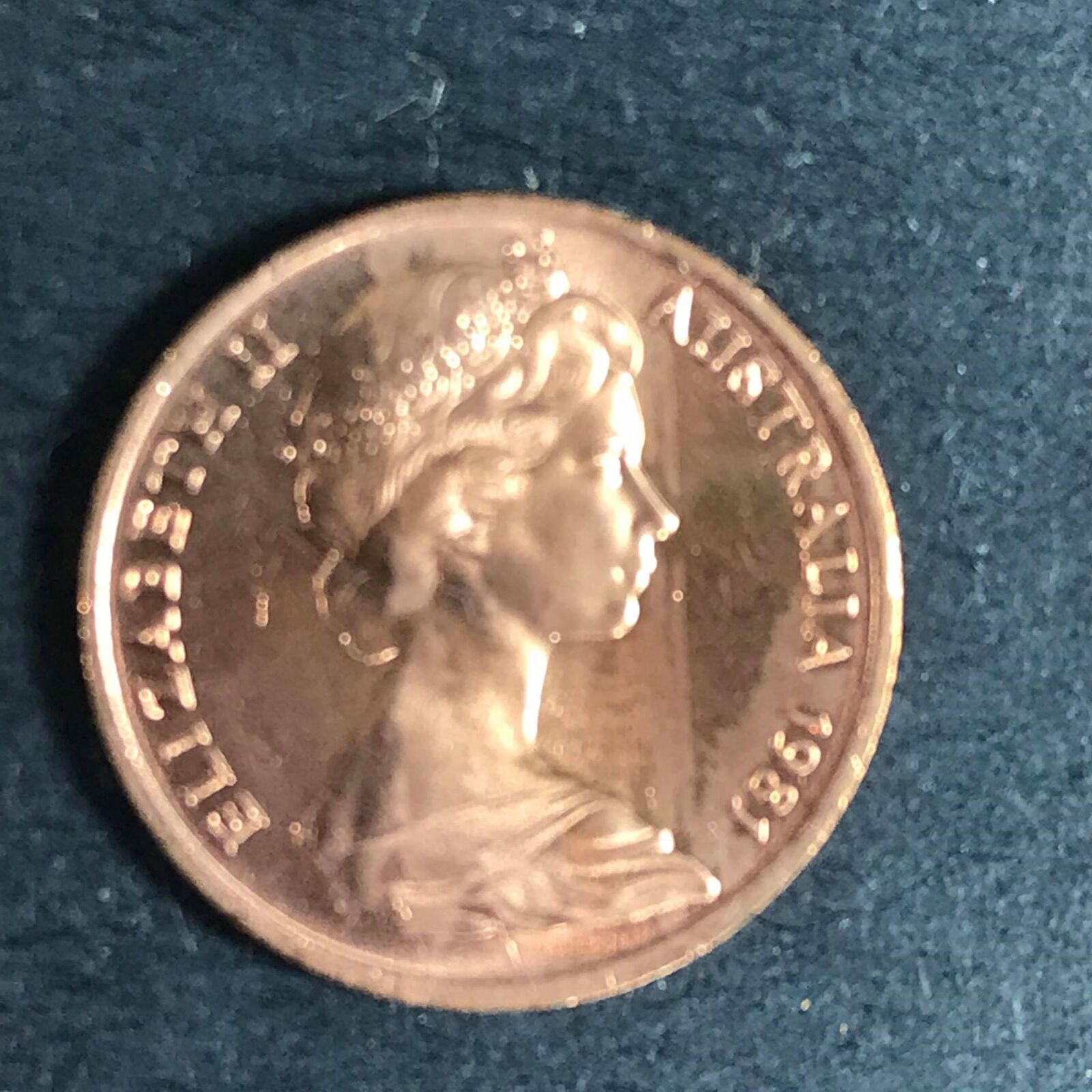 1 x 1981 Uncirculated 1c Royal Australian Mint
