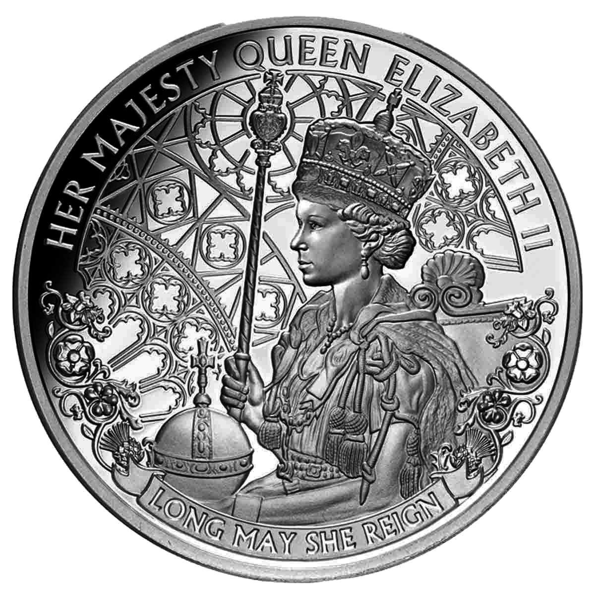 2020 $1 Queen Elizabeth II  Long May She Reign Silver Proof Coin