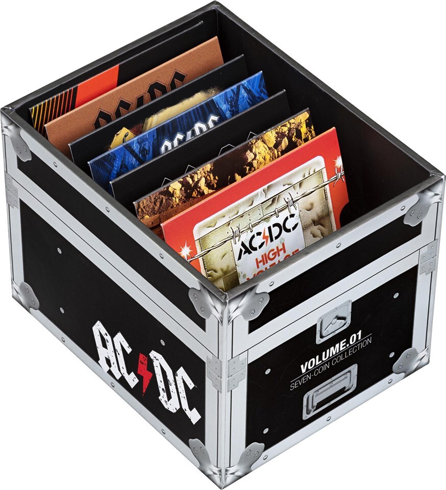 2020/21 20c AC/DC Volume 1 Seven Coin Collection