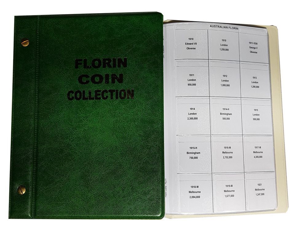 VST Florin Circulating Coin Album
